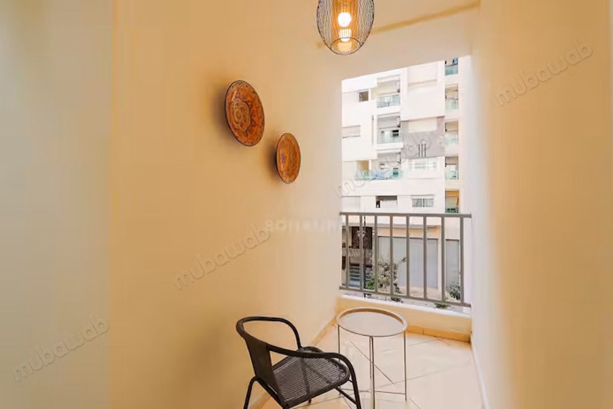Apartamento amueblado de 2 habitaciones – Centro de Tánger
