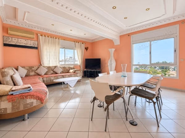 Charaf Appartement Meublé De 120m, 3 Chambres