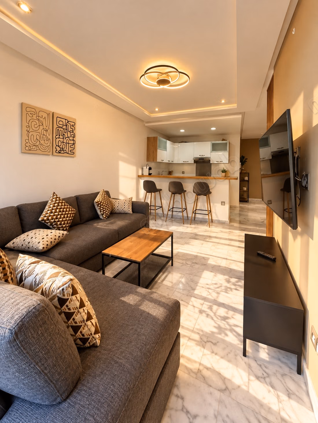 Studio meublé haut standing de 57 m² avec parking – Ferme Bretonne