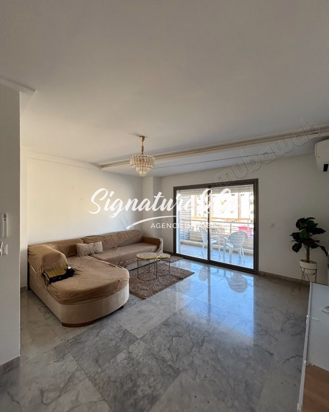 A louer appartement S2 meublé à El Aouina