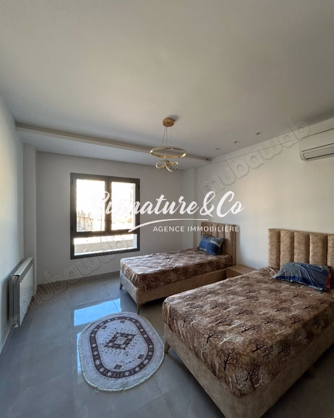 A louer appartement S2 meublé à El Aouina