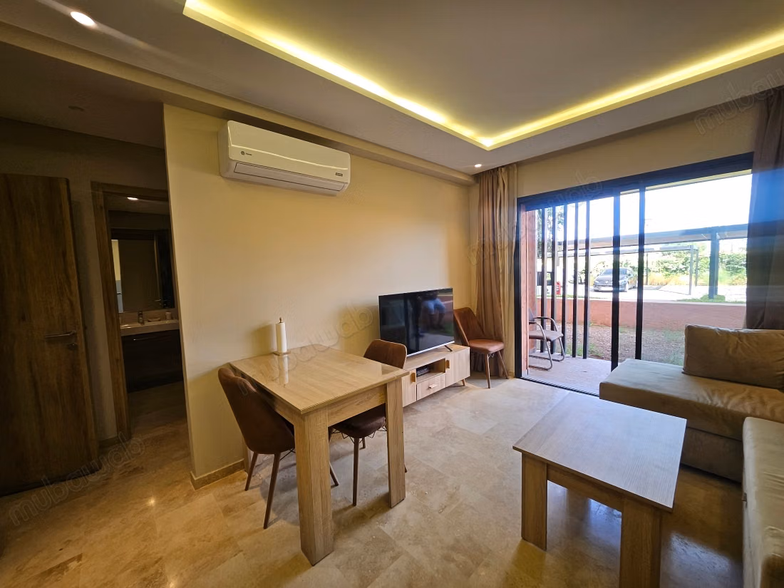 Appartement F2 avec terrasse secteur Golf 
Marrakec