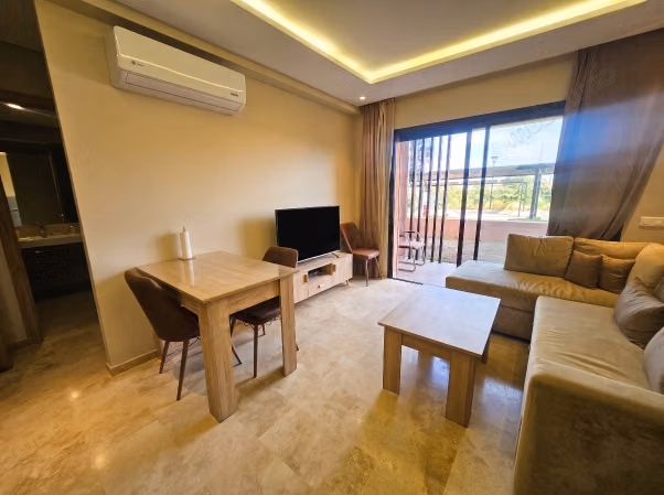 Appartement F2 avec terrasse secteur Golf Marrakec