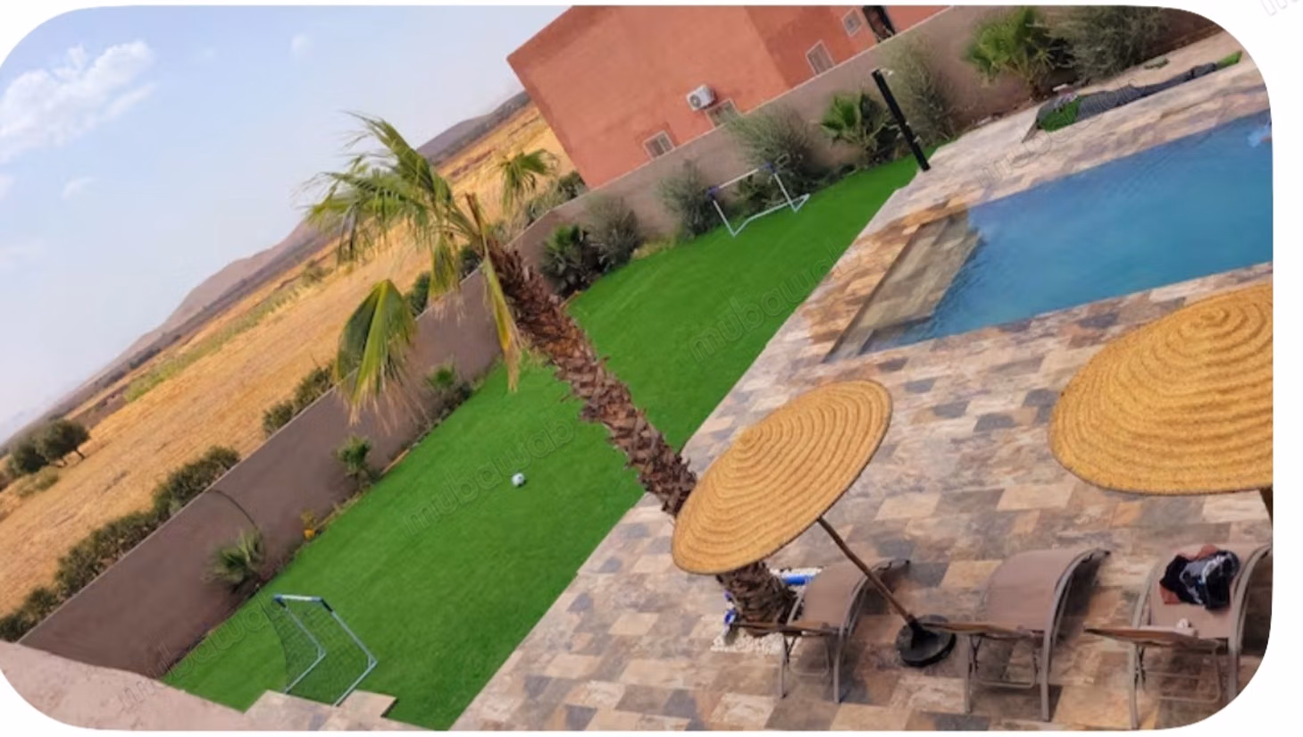 Villa de Luxe Meublé 4 suites 
Piscine Privé 3000m2