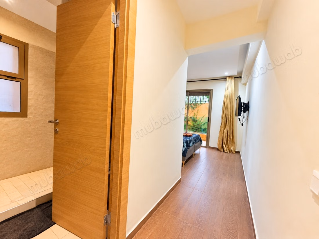 Mooie appartement te huur in Agdal. Oppervlakte 92 m². Goed gemeubileerd