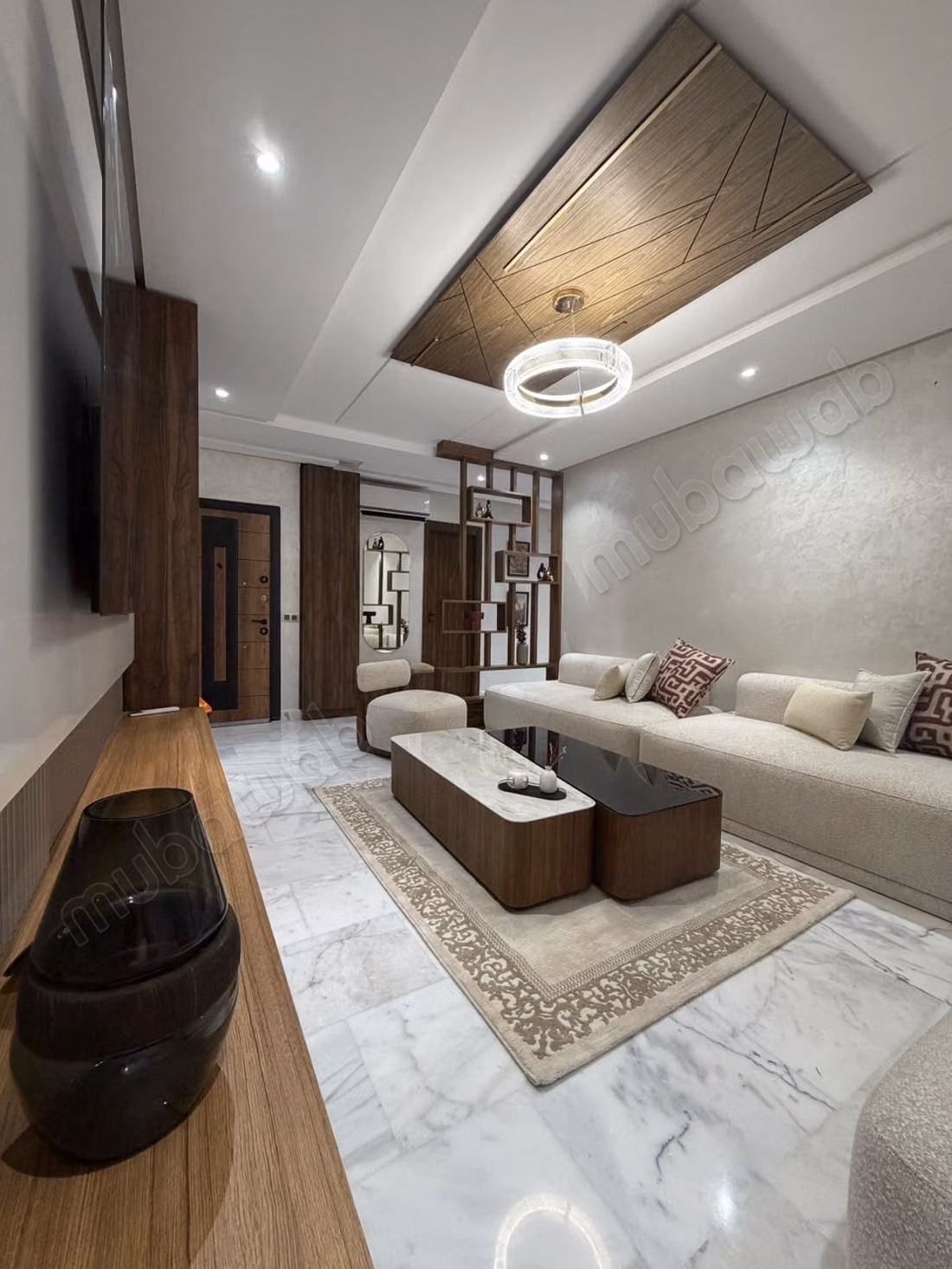 Appartement meublé 3 ch. À Ahlan, 
Tanger