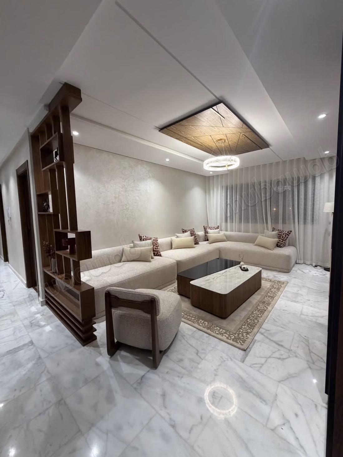 Appartement meublé 3 ch. À Ahlan, 
Tanger