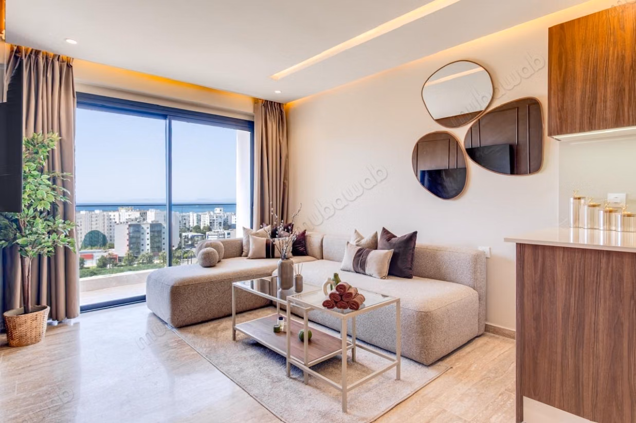 Appartement 2 chambres a louer 
Plein coeur 
TANGER