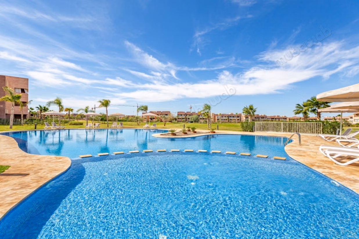 Prestigia Saphir – Superbe appartement Appartement meublé 3 pièces en rez de jardin à louer – avec jardin privatif, accès golf et 4 piscines