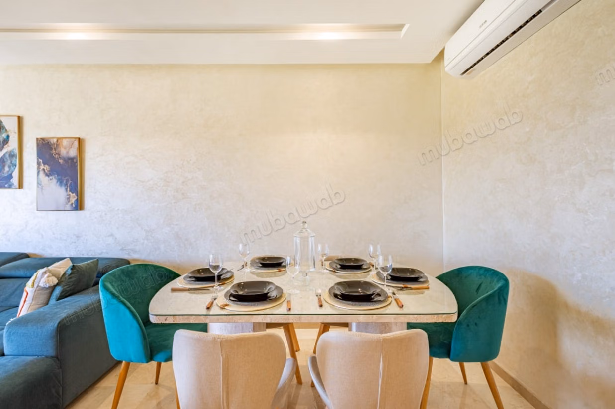 Prestigia Saphir – Superbe appartement Appartement meublé 3 pièces en rez de jardin à louer – avec jardin privatif, accès golf et 4 piscines