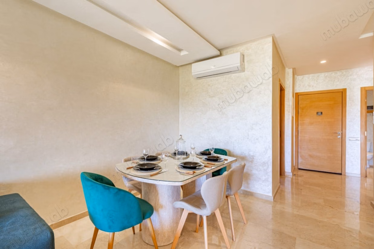 Prestigia Saphir – Superbe appartement Appartement meublé 3 pièces en rez de jardin à louer – avec jardin privatif, accès golf et 4 piscines