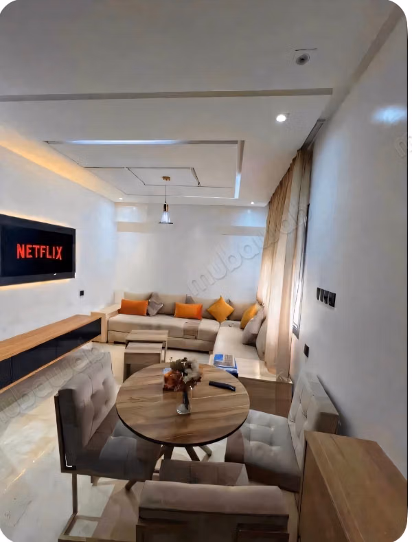 Appartement te huur in Ain Mezouar. 1 slaapkamer. Gemeubileerd