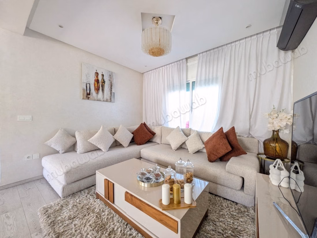 Sale of a beautiful apartment in Maârif. Area 128 m². Elevator and garage