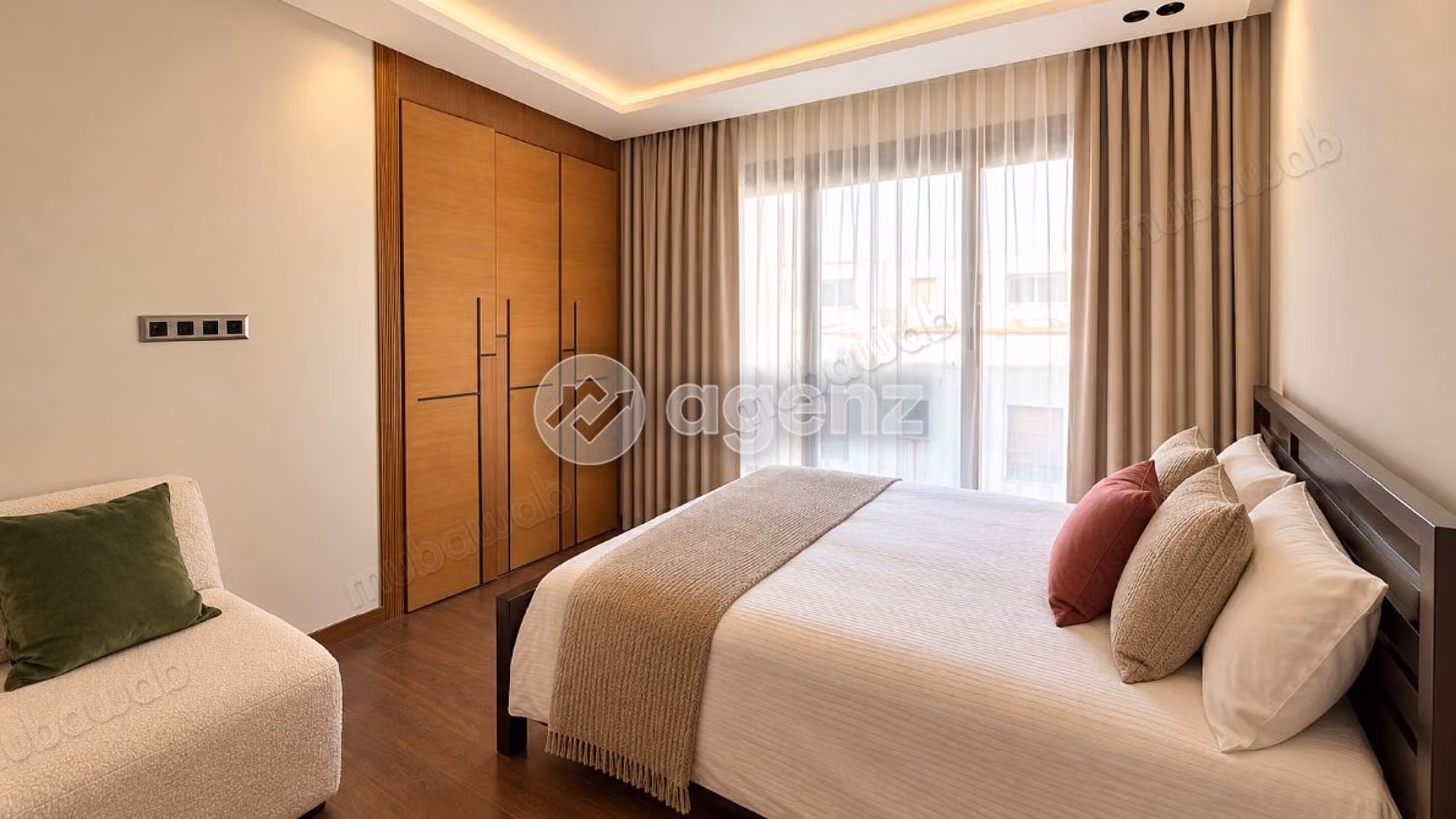 Appartement à vendre 101 m², 3 chambres 
Les princesses Casablanca