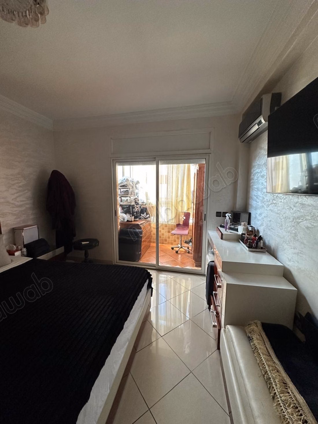 Apartamento espacioso de 184 m² con gran terraza amueblada