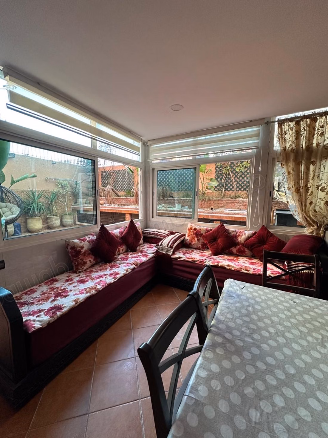 Apartamento espacioso de 184 m² con gran terraza amueblada