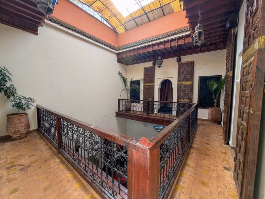 Riad de 4 chambres – Beaux volumes – 131m² sol