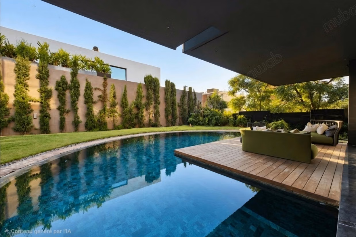 Villa de luxe à vendre à Ain Diab.
Surface de 783 m²