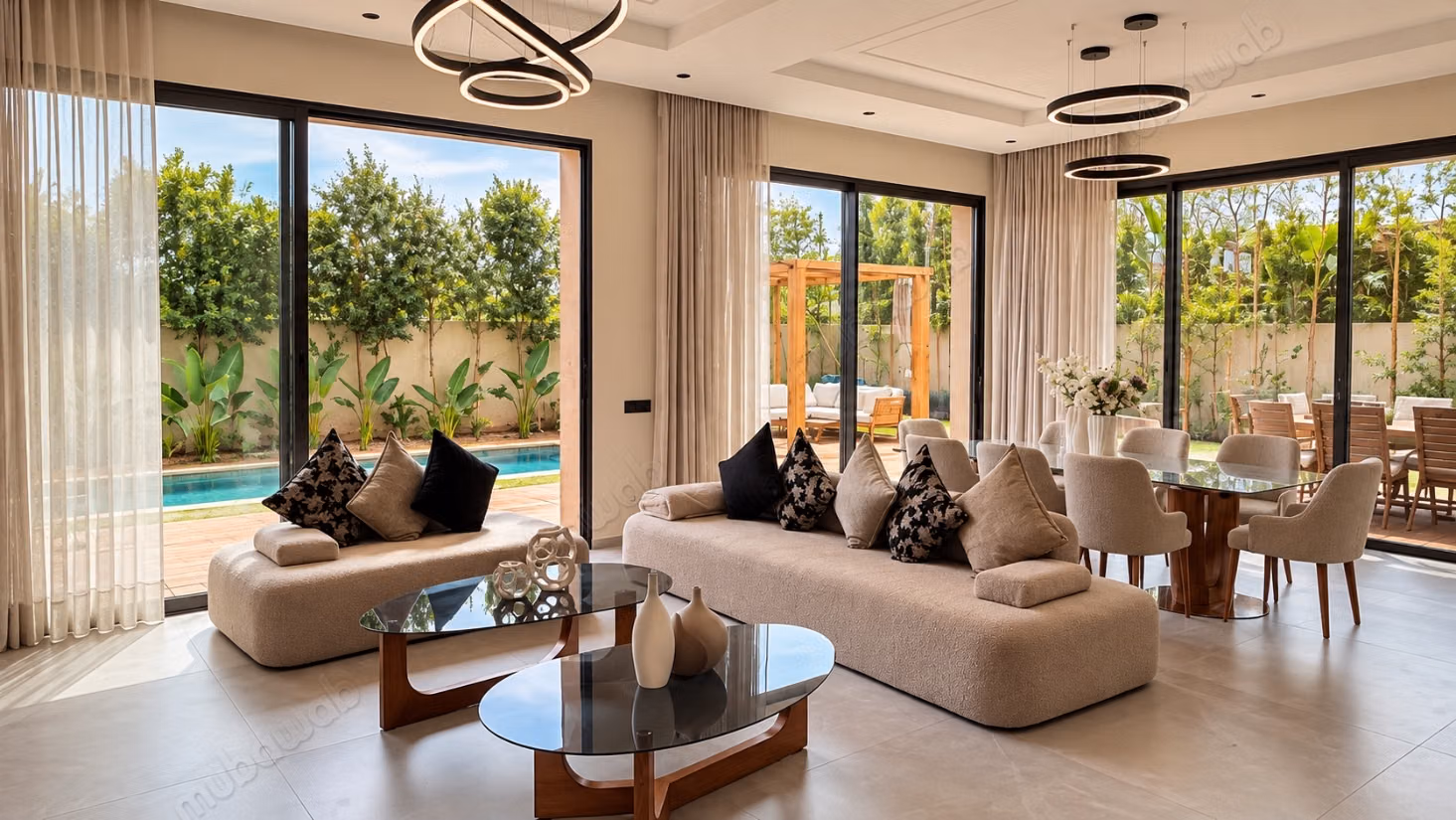 Villa haut de gamme à vendre – route de l’ourika, marrakech