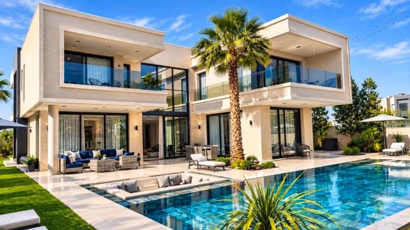 Villa de haut standing à vendre à Anfa Supérieur avec vue mer.
Surface de 1100 m²