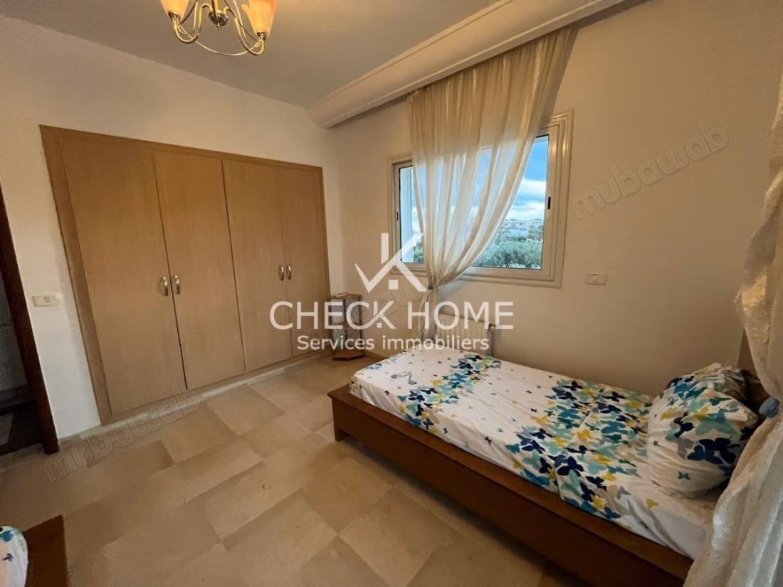Location annuelle S2 avec grande terrasse Mrezga