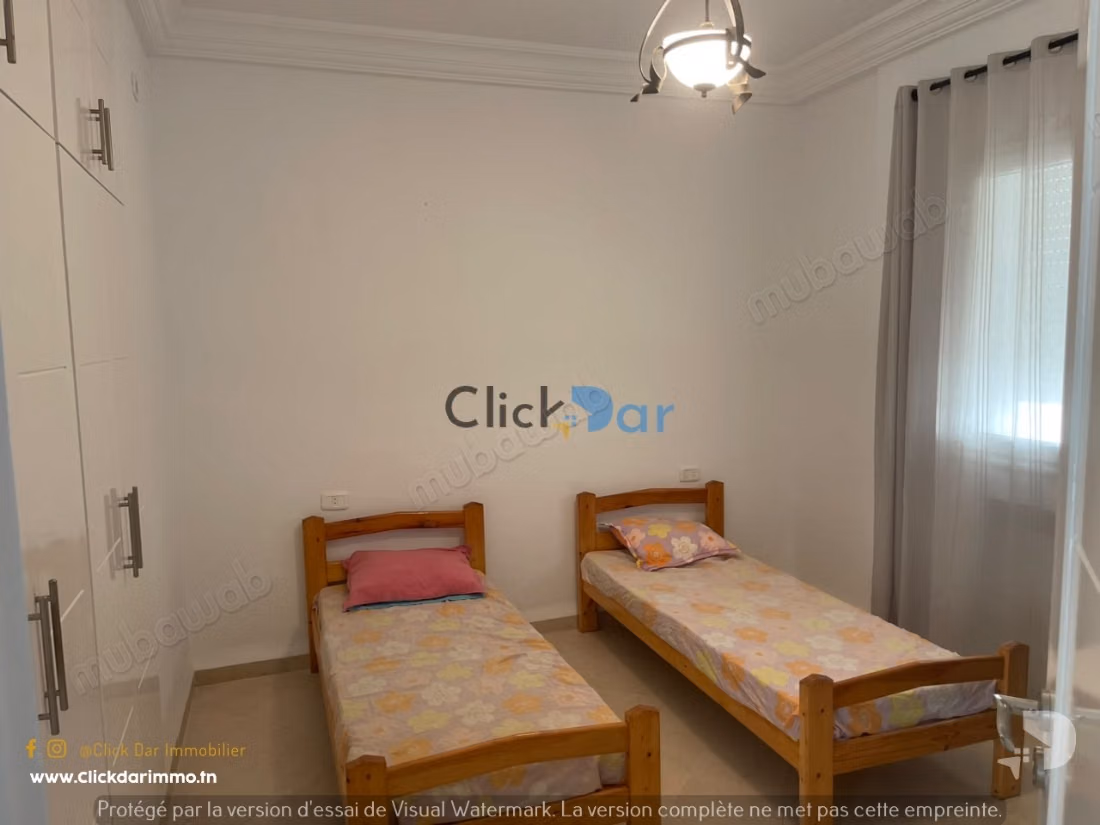 Appartement S3 location annuelle Hammamet