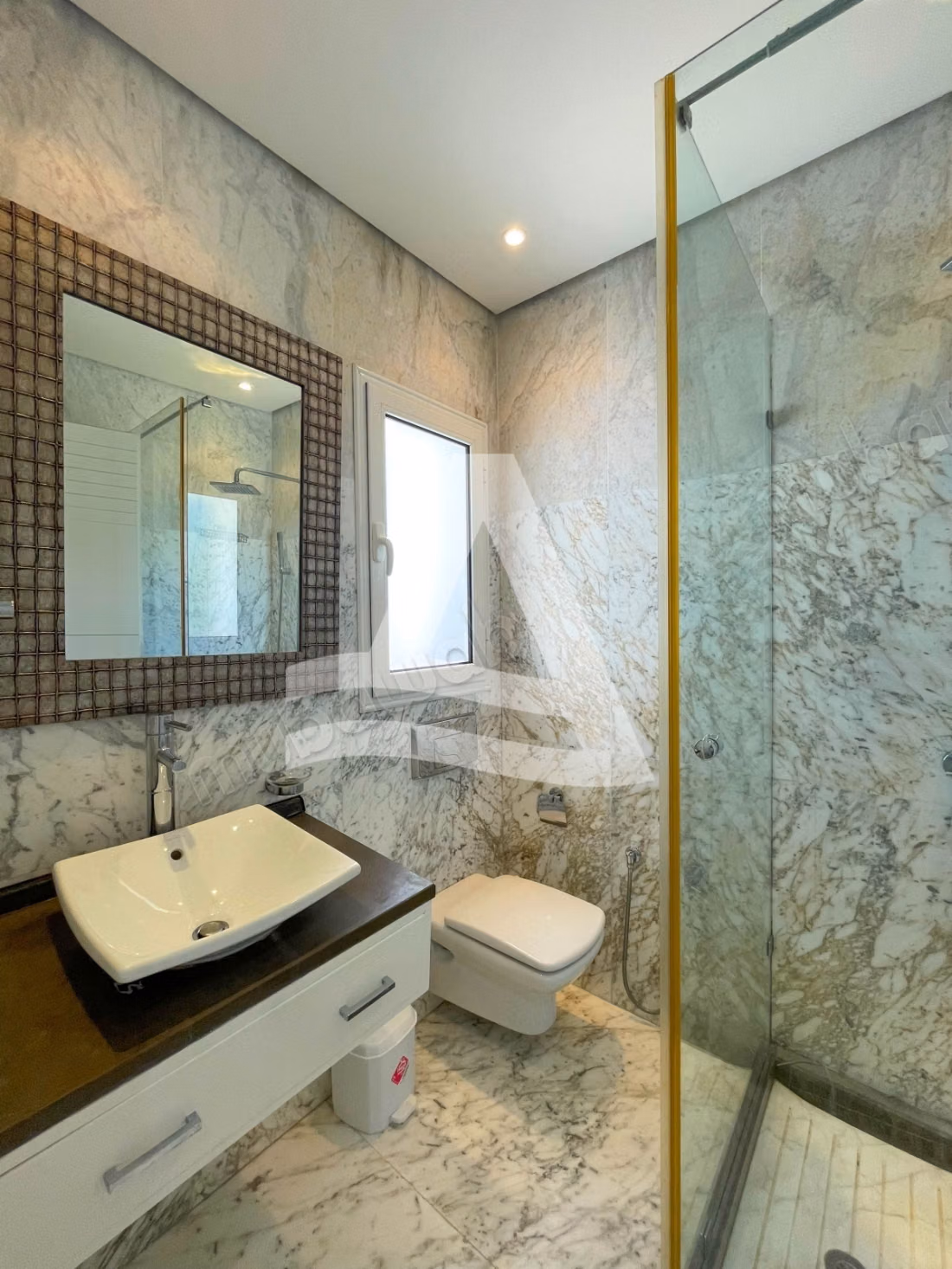 Rental of a furnished duplex with garden in Gammarth