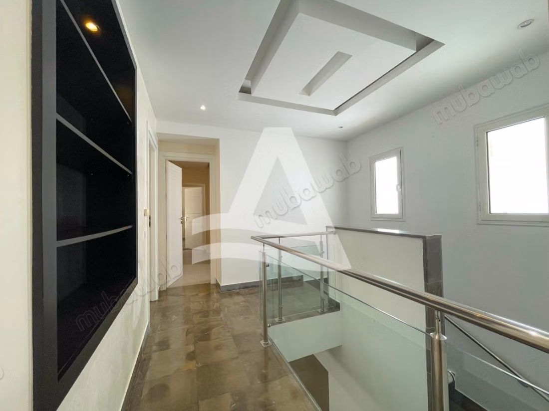 Rental of a furnished duplex with garden in Gammarth
