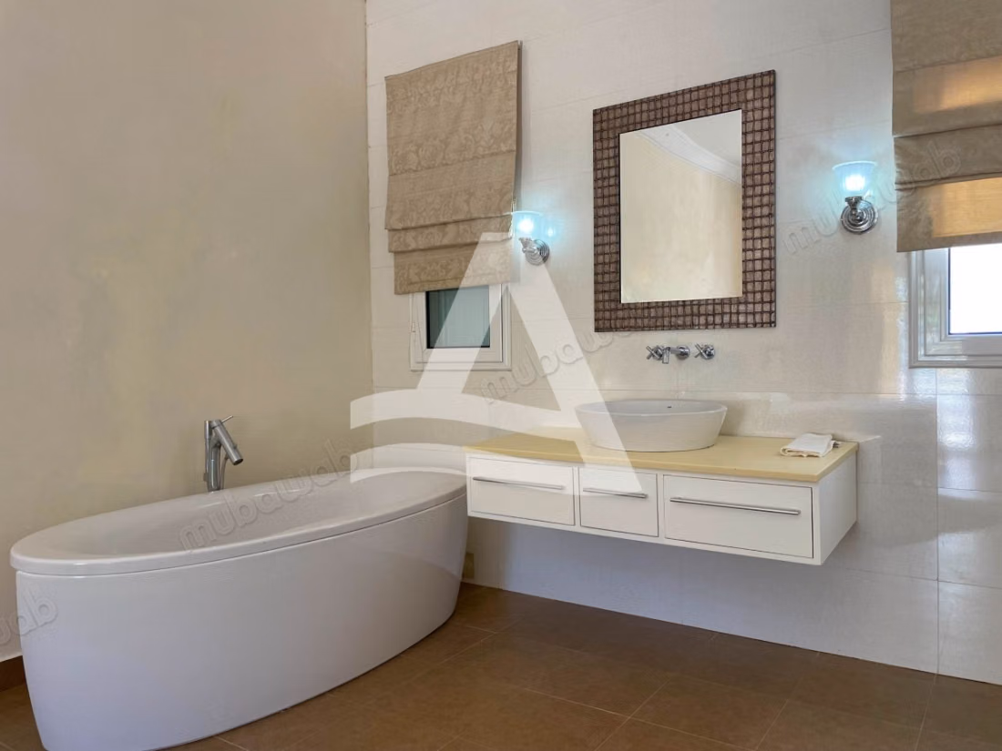 Rental of a furnished duplex with garden in Gammarth