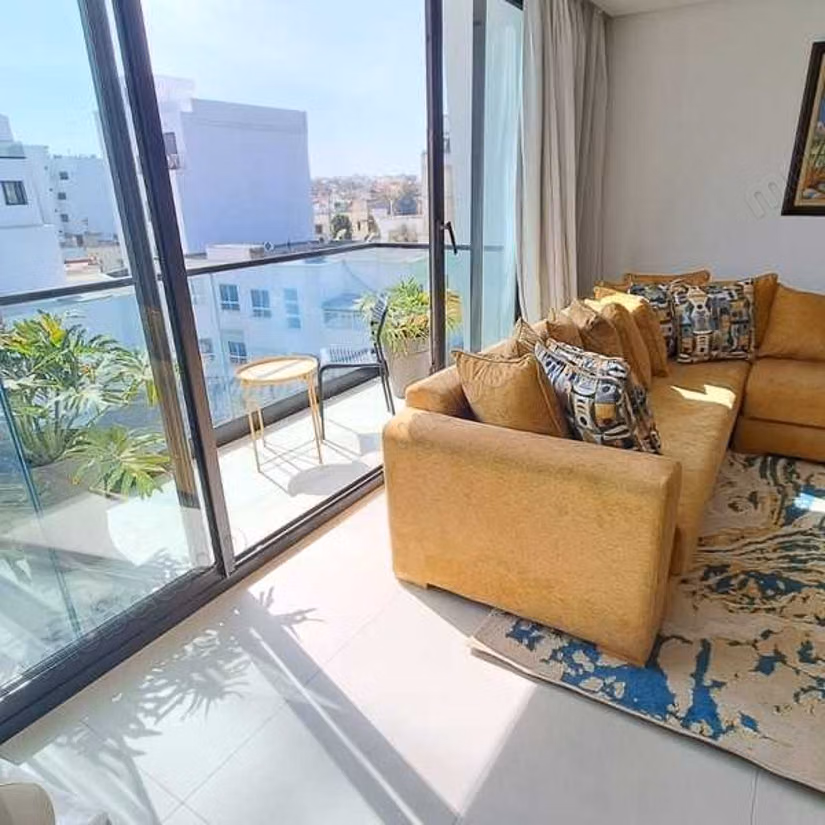 Appartement à Louer de 127.0 m² à Casablanca, Palmier Maarif
