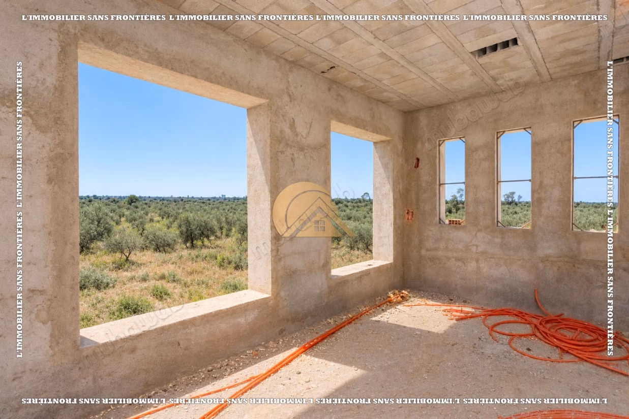 Villa semi finie à vendre Route de l’Ourika – Sidi Abdellah Ghiat