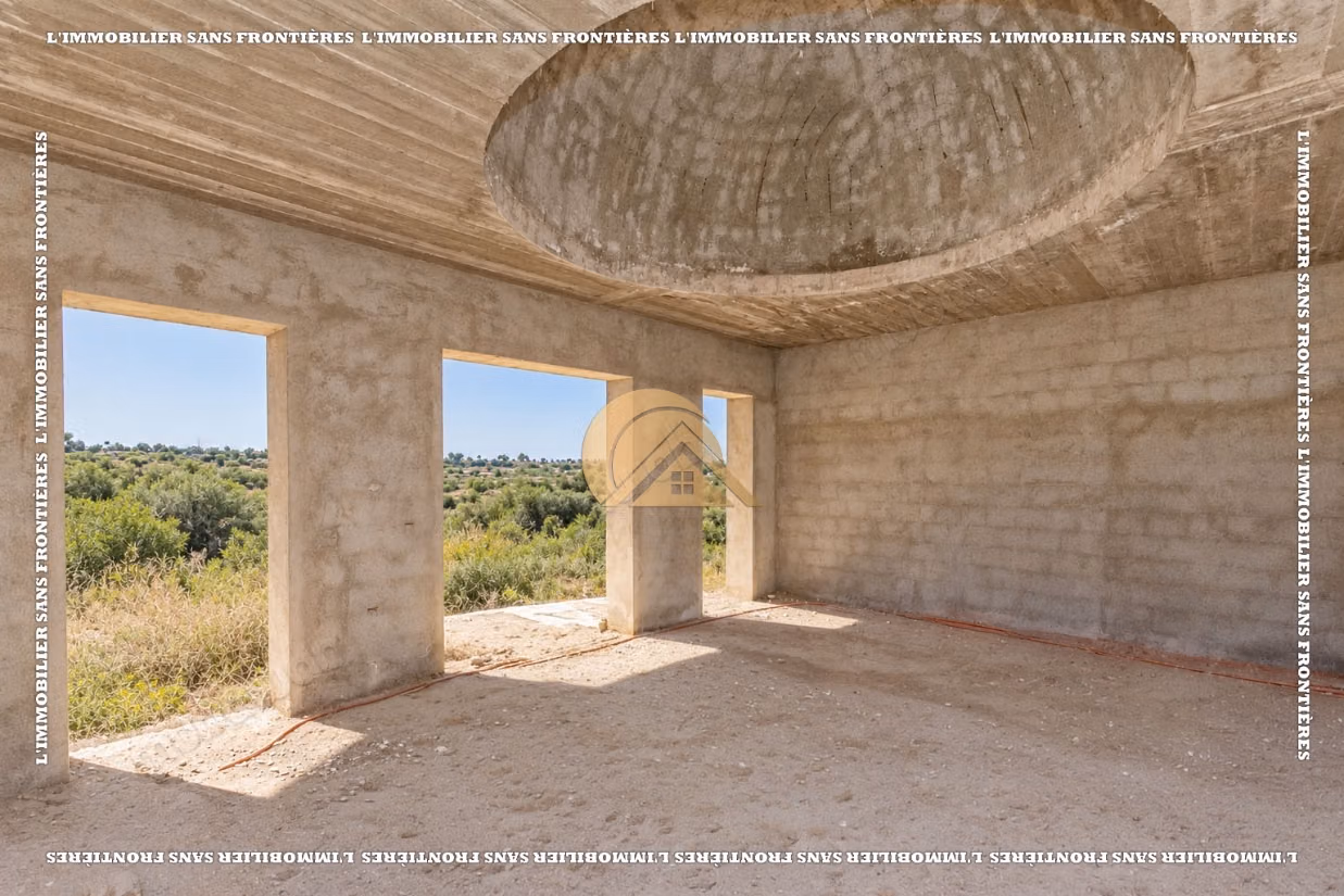 Villa semi finie à vendre Route de l’Ourika – Sidi Abdellah Ghiat