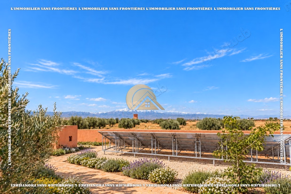 Villa semi finie à vendre Route de l’Ourika – Sidi Abdellah Ghiat