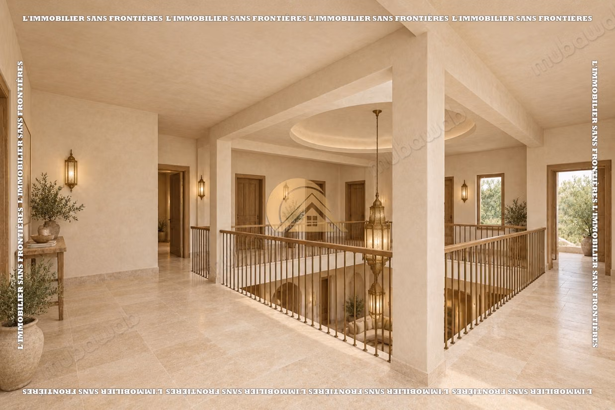 Villa semi finie à vendre Route de l’Ourika – Sidi Abdellah Ghiat