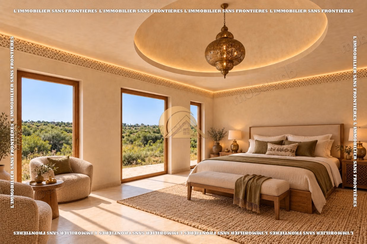 Villa semi finie à vendre Route de l’Ourika – Sidi Abdellah Ghiat