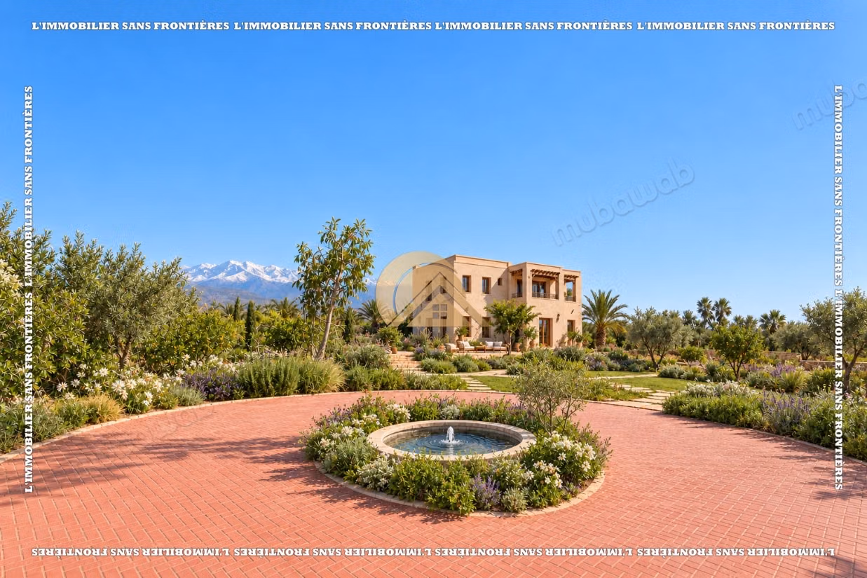 Villa semi finie à vendre Route de l’Ourika – Sidi Abdellah Ghiat
