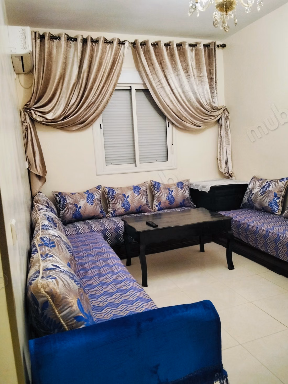Apartments for rent in Gueliz. 3 beautiful rooms. Nice balcony and garden