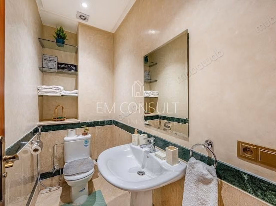 LOCATIE – Appartement met 2 slaapkamers 100 m² – Guéliz