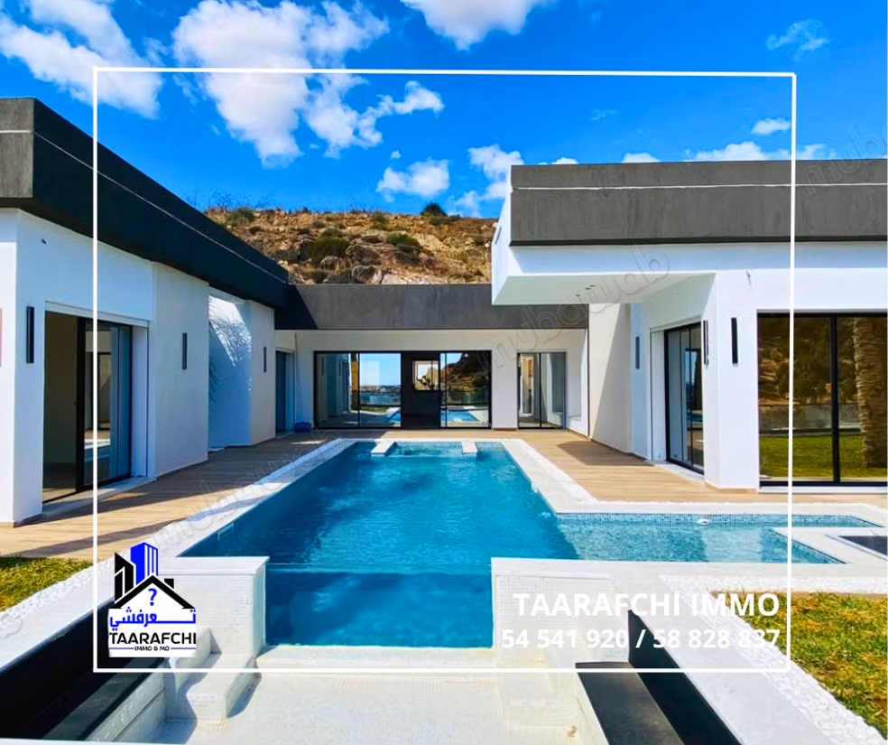 Villa S4 single storey Hammamet Sud VHS100: