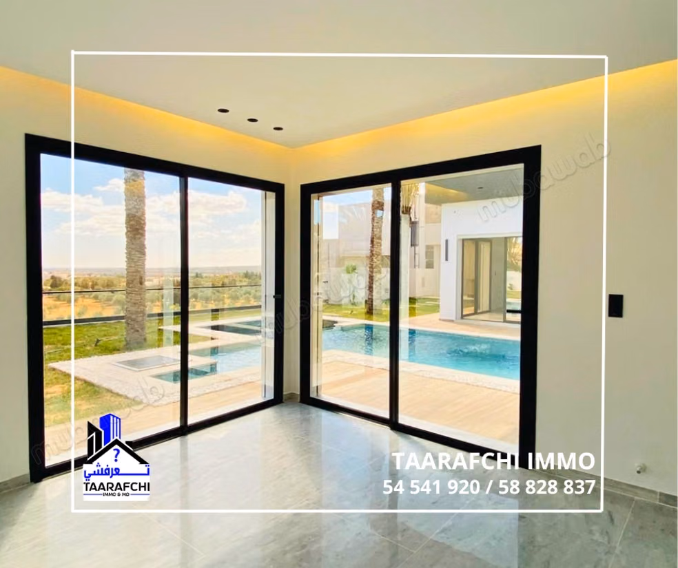 Villa S4 single storey Hammamet Sud VHS100: