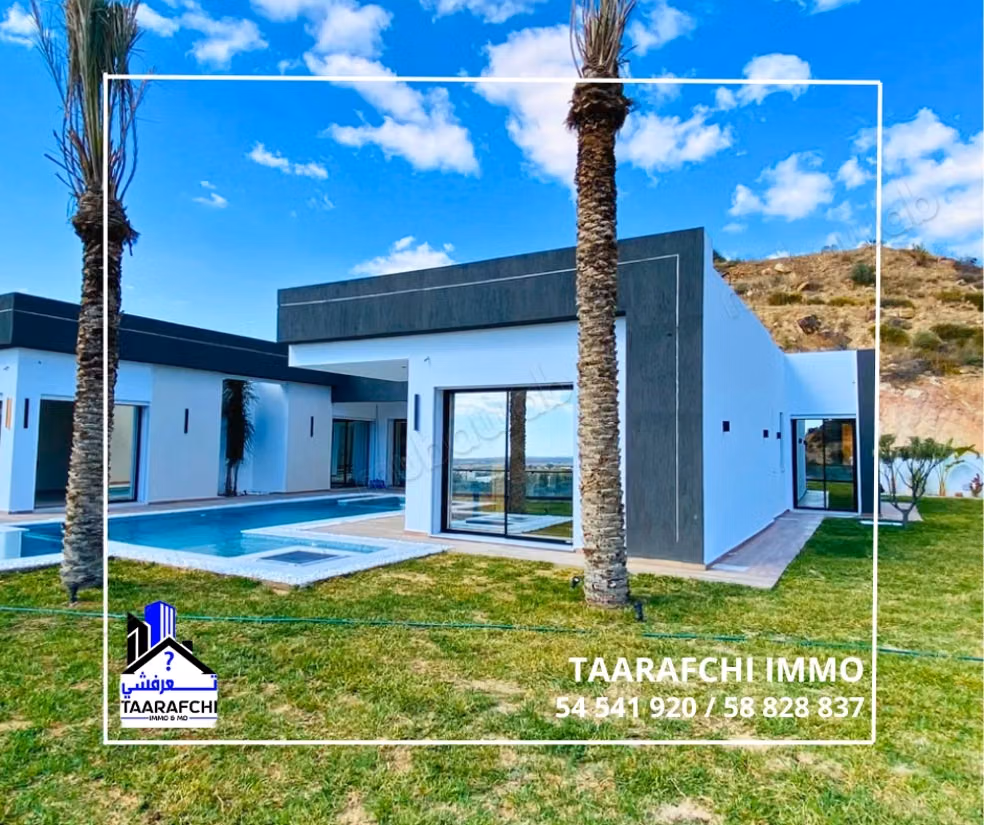 Villa S4 single storey Hammamet Sud VHS100: