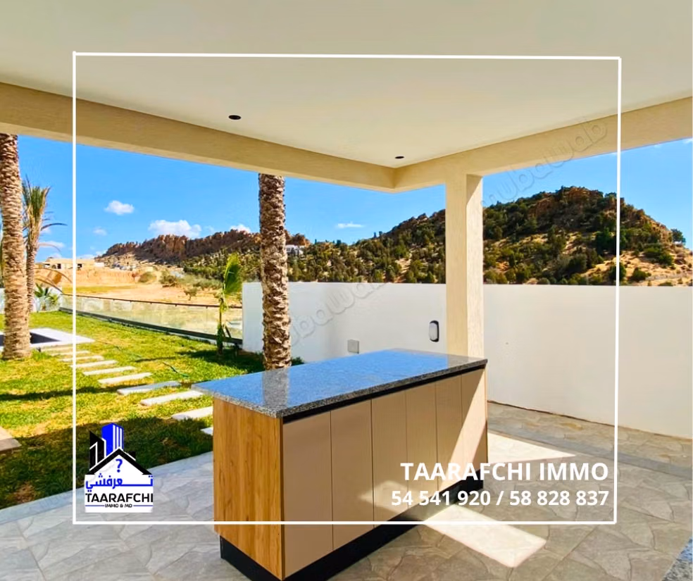 Villa S4 single storey Hammamet Sud VHS100: