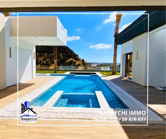 Villa S4 single storey Hammamet Sud VHS100: