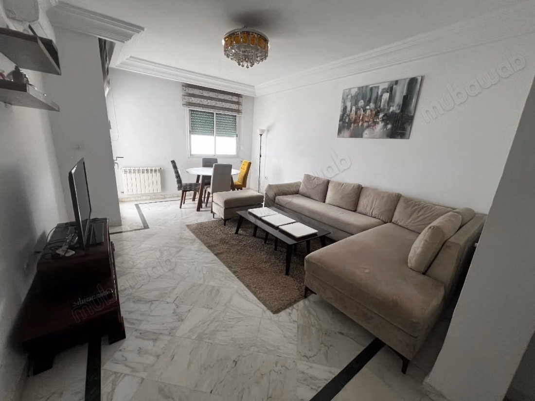 La Soukra: for rent - richly furnished S3 apartment