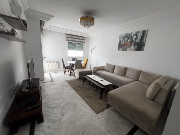 La Soukra: for rent - richly furnished S3 apartment