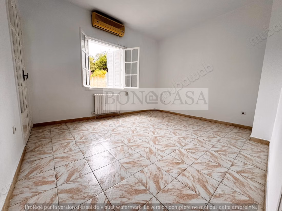 Villa S6 avec jardin à louer à Gammarth