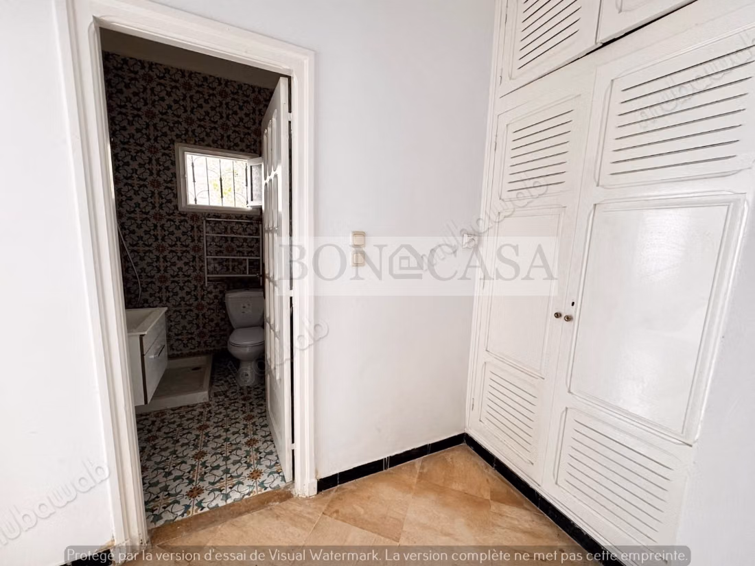 Villa S6 avec jardin à louer à Gammarth