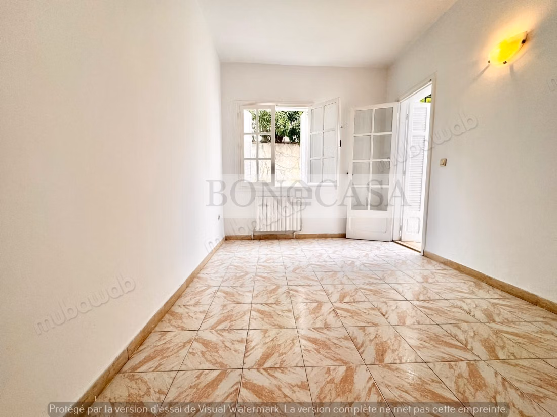 Villa S6 avec jardin à louer à Gammarth