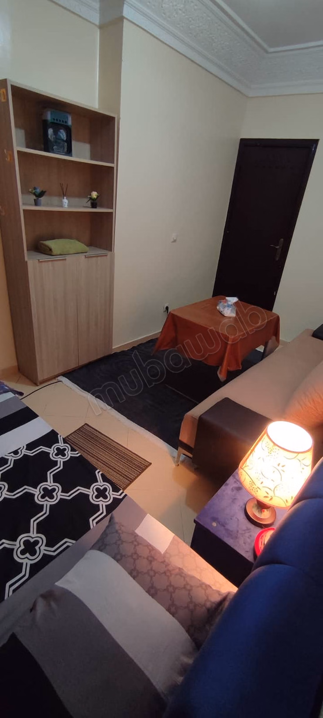 Très bel appartement en location à Larache. 
Surface totale 85 m². 
Bien meublé
