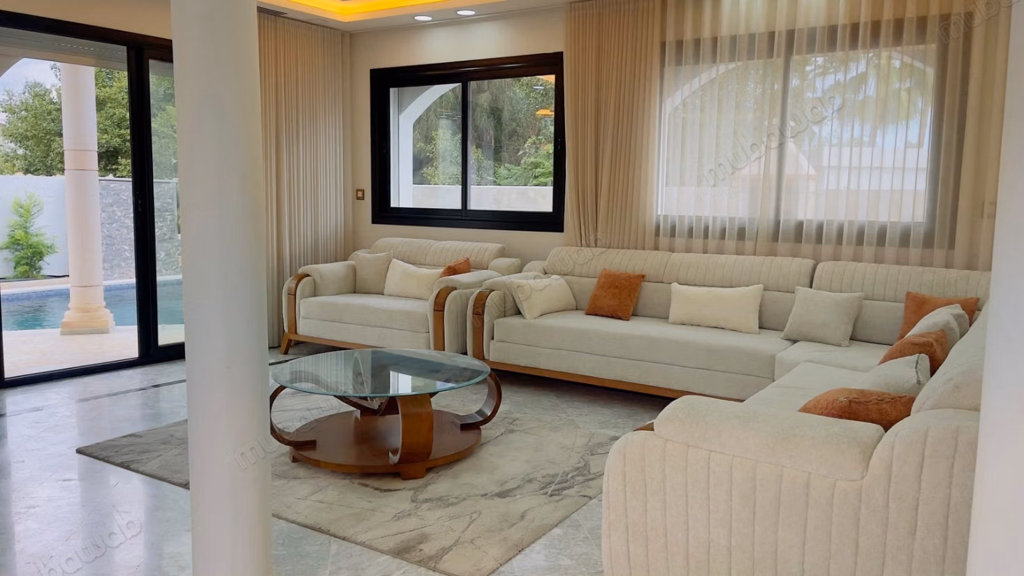 For rent exclusively S4 villa with pool